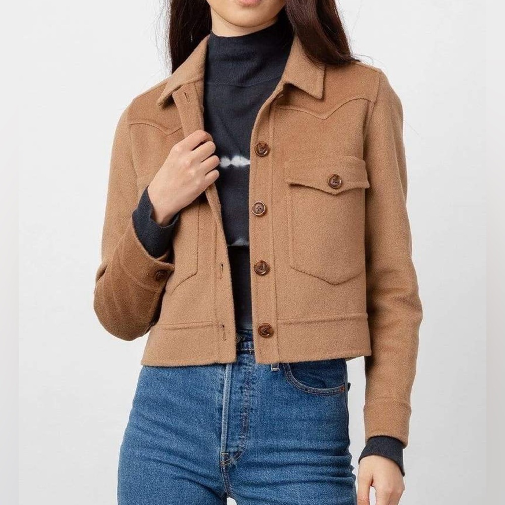 NWT💕 Rails Easton Jacket in Camel SZ Large - Picture 2 of 6